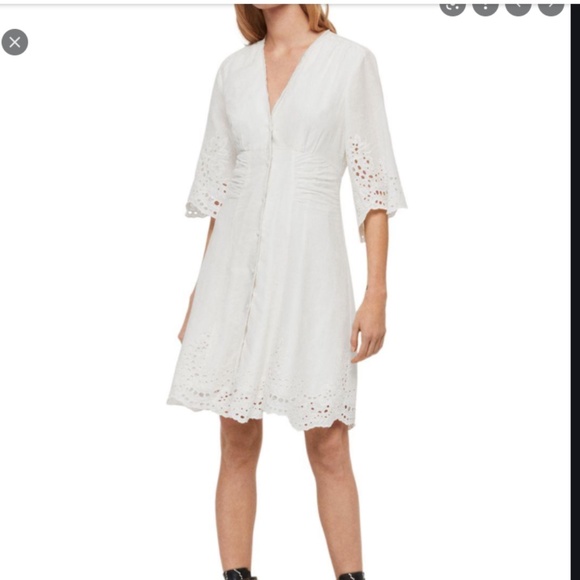 Allsaints- Una Broderie Dress (NWT) - Picture 13 of 16